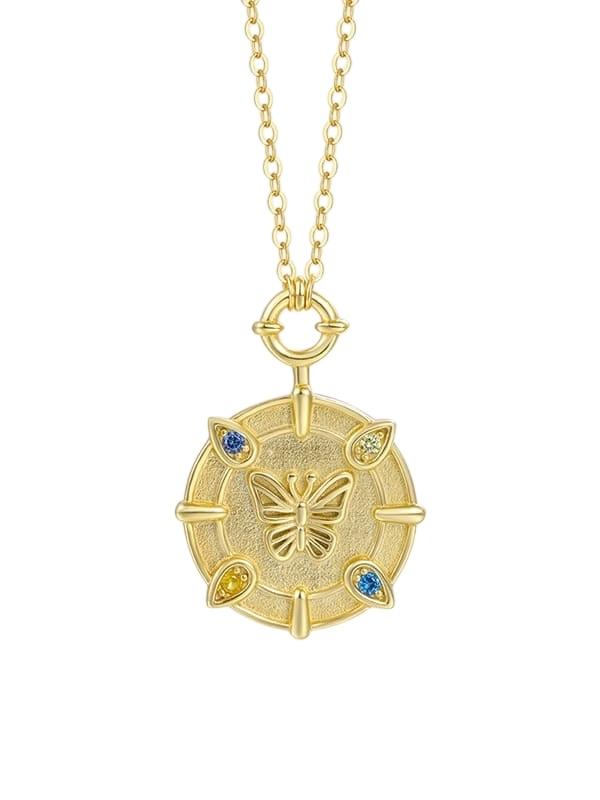 Demoprodukt - Butterfly Glow Halskjede